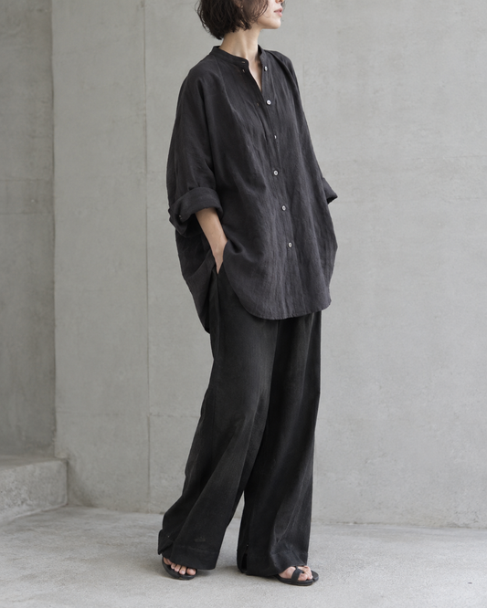 ROUND FORM SHIRT / YENN