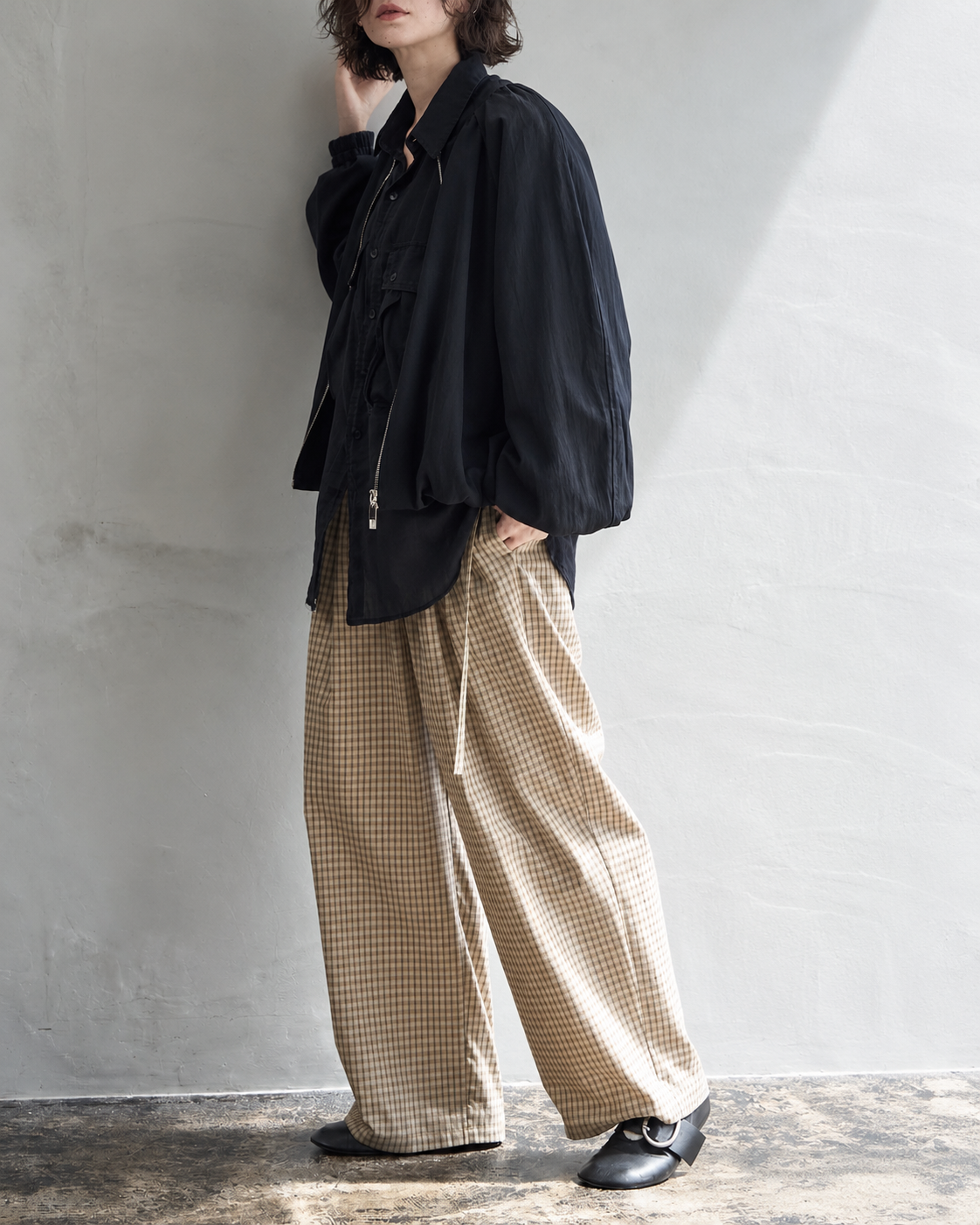 シアーデニムビッグSH / CHIGNON