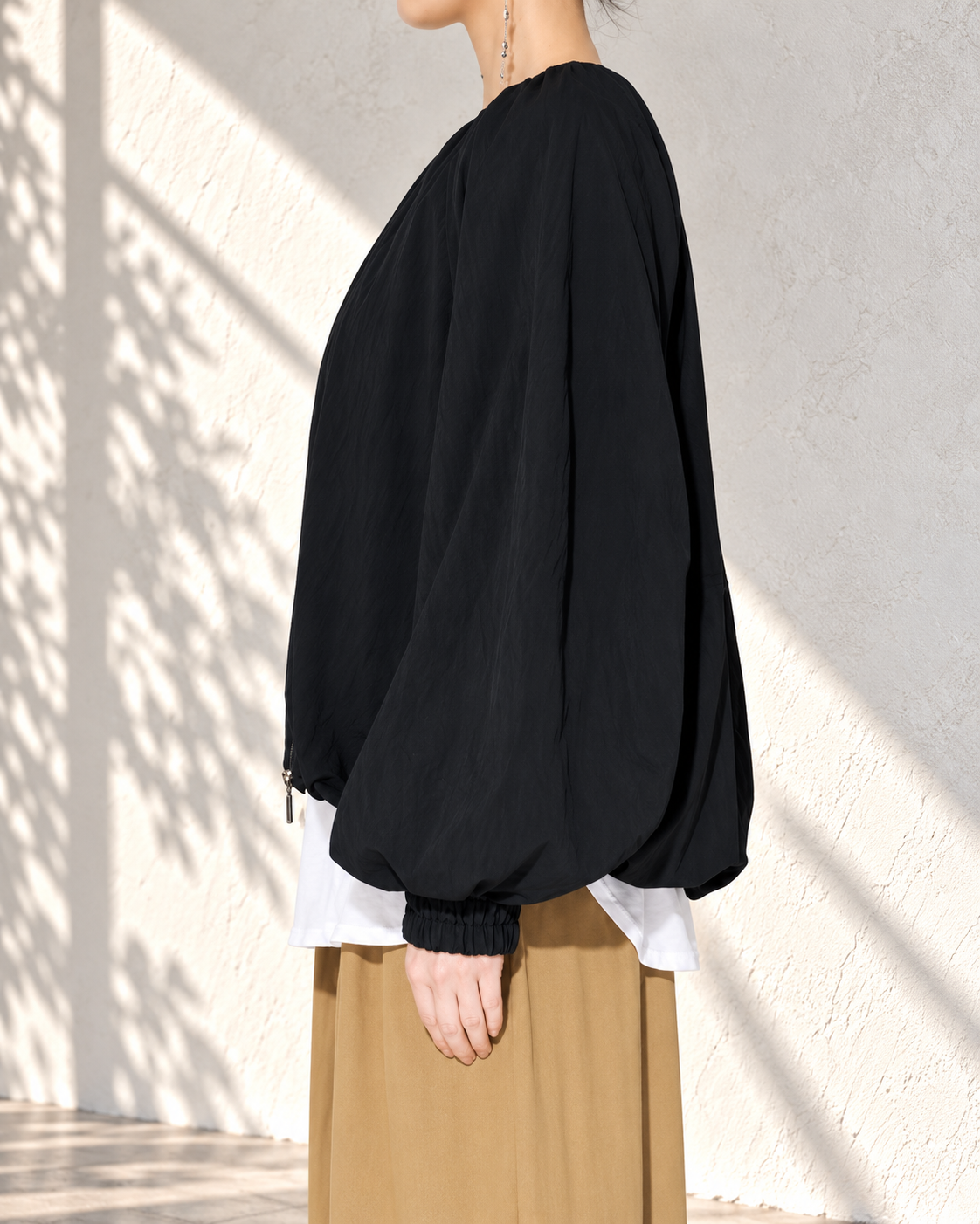 TWILL BALLOON BLOUSON / CHIGNON