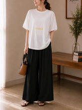 画像をギャラリービューアに読み込む, シルケット綿・ボックスロゴTシャツ / Praia
