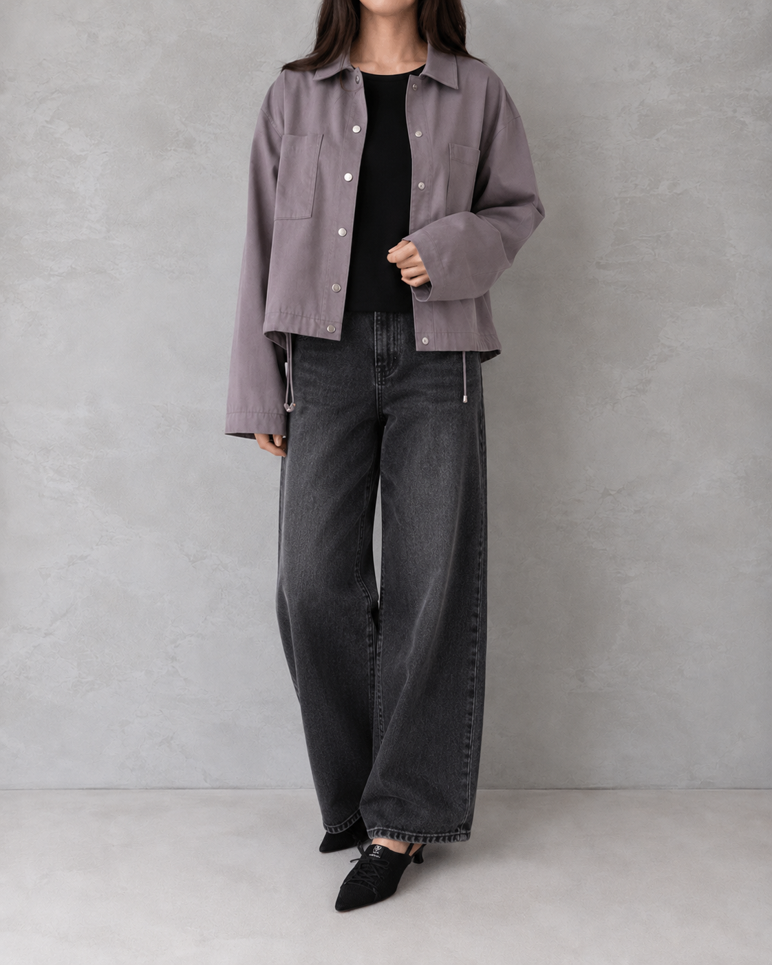 ストレッチコーデュロイワイドJKT / MARIED'OR