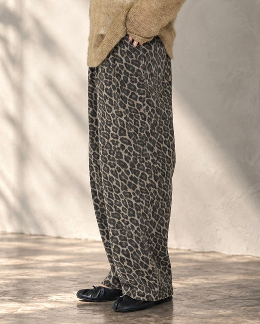 WASHED LEOPARD チノPT / CHIGNON