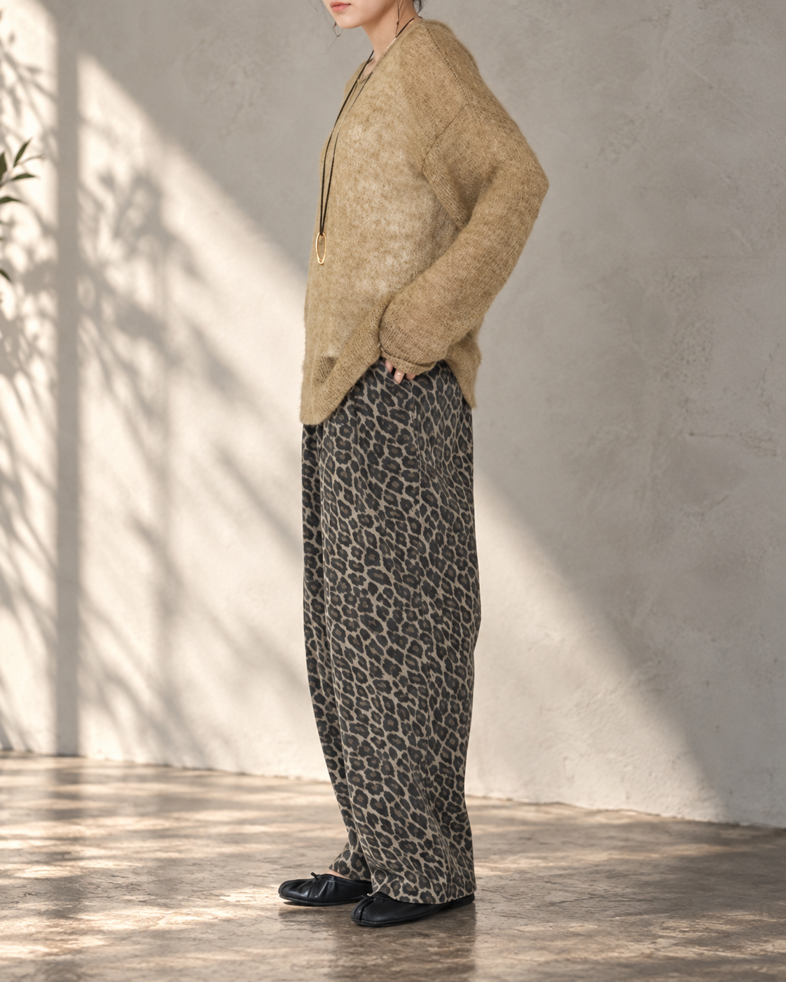 WASHED LEOPARD チノPT / CHIGNON