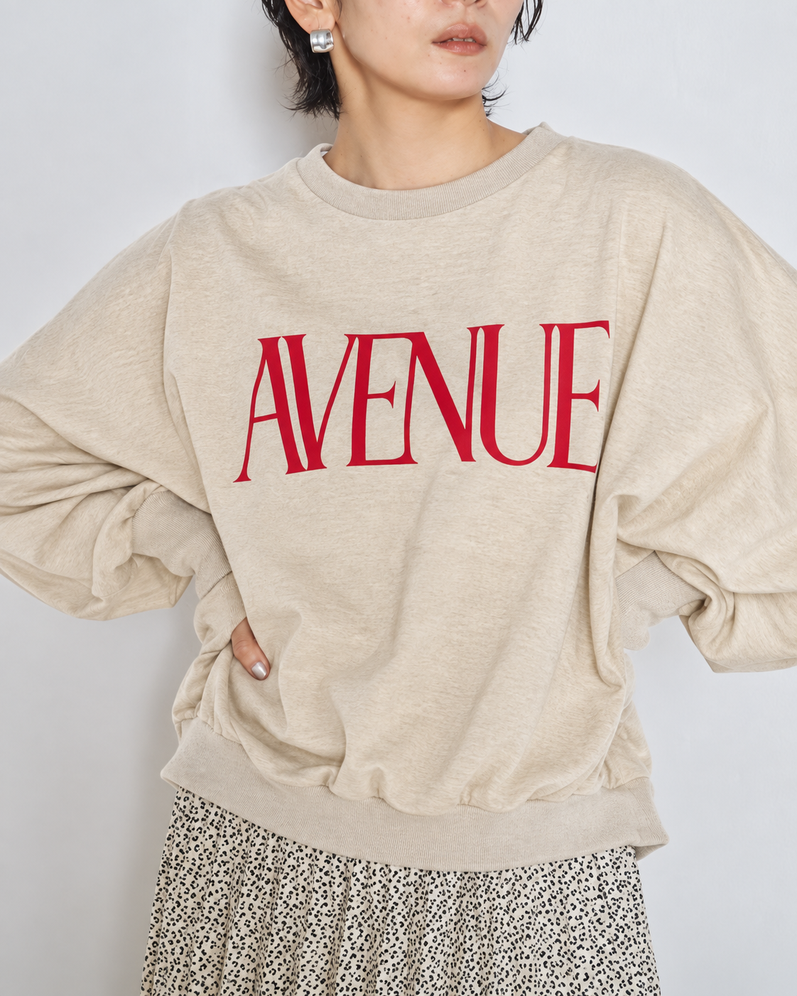 AVENUE”ドルマンスウェット/ CHIGNON