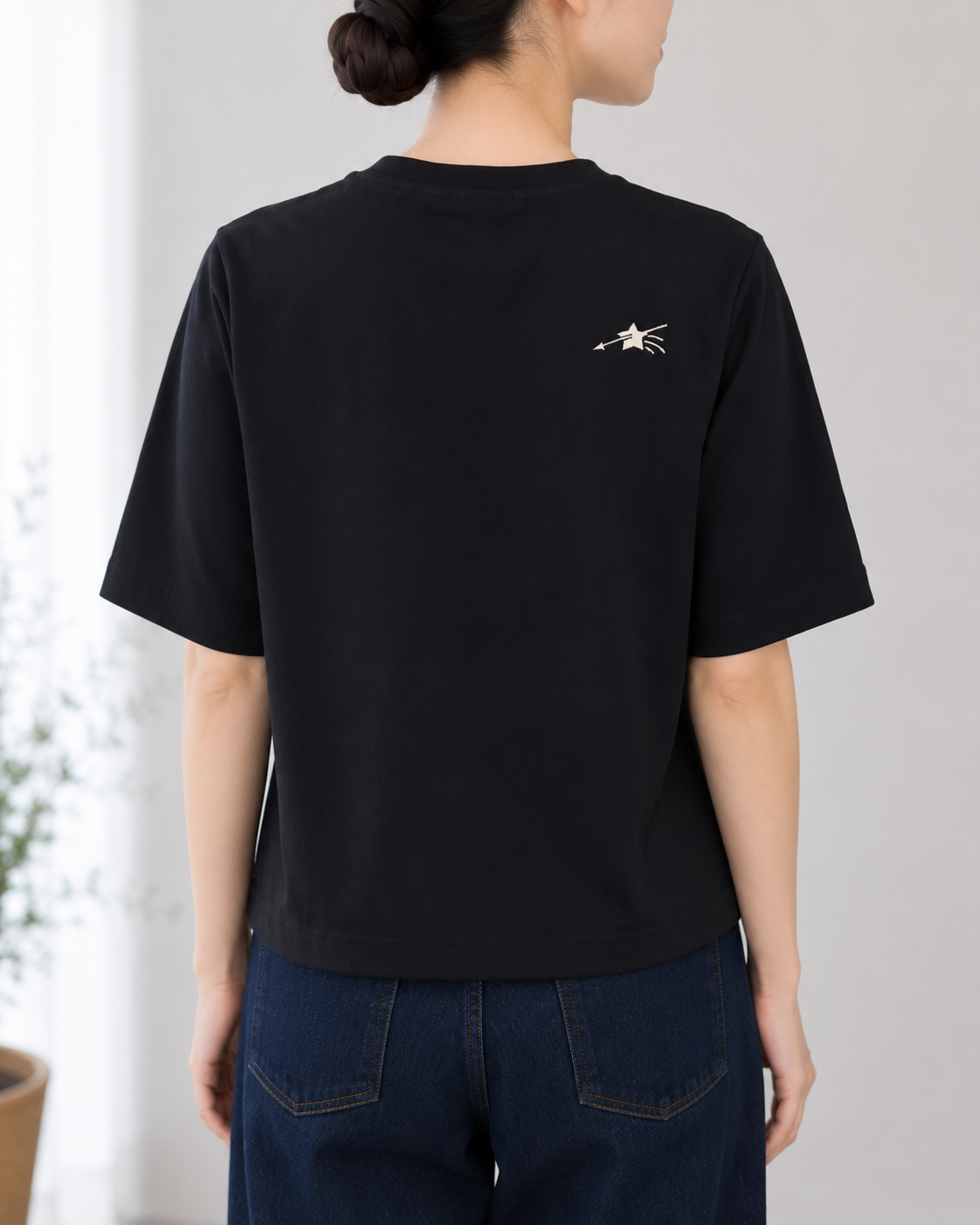 ナンバーワッペン・シルケットTシャツ/ Praia