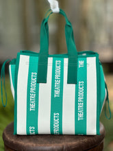 画像をギャラリービューアに読み込む, STRIPE KNIT HAND BAG-M-/ ストライプニットハンドバッグ-M-
