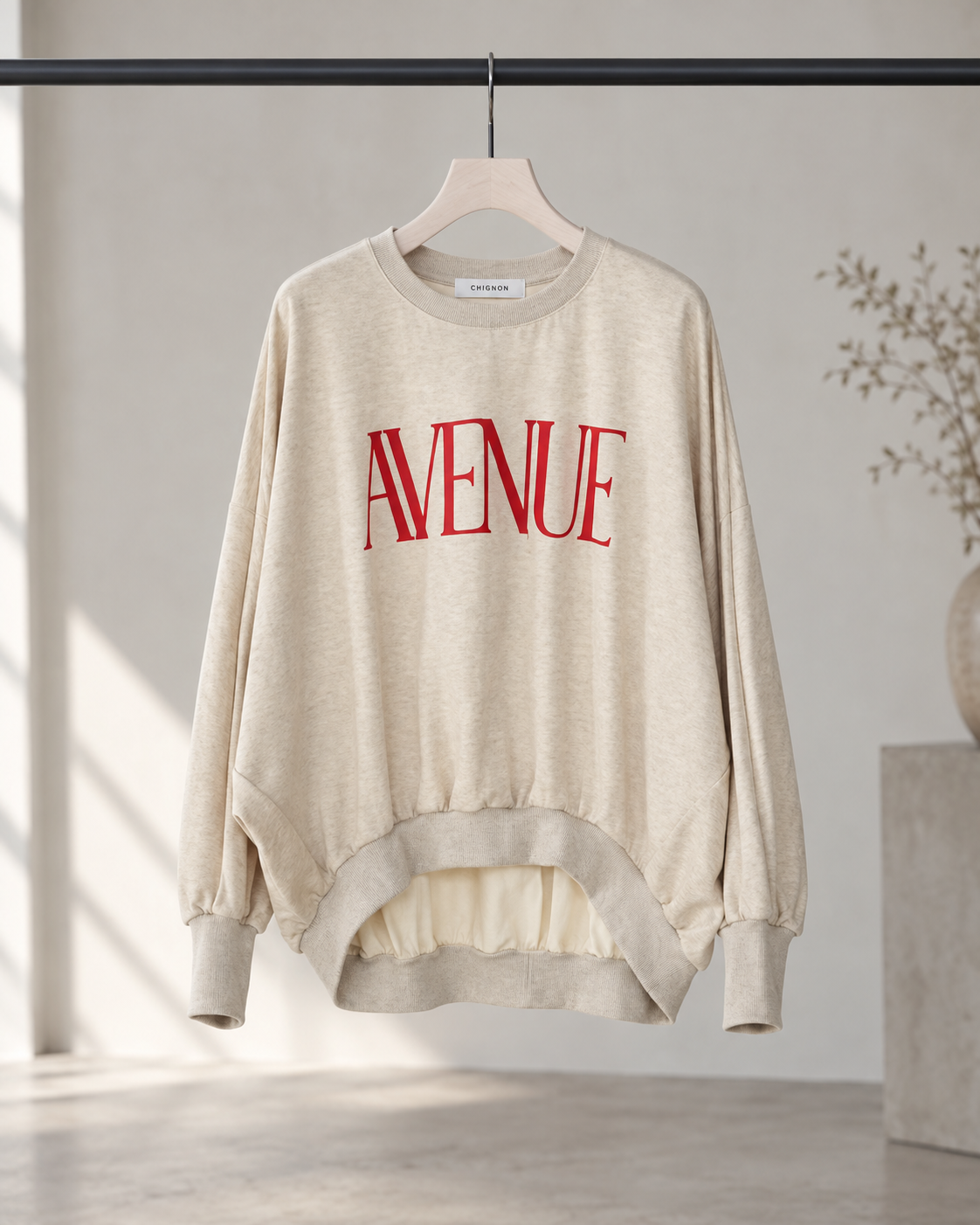 AVENUE”ドルマンスウェット/ CHIGNON