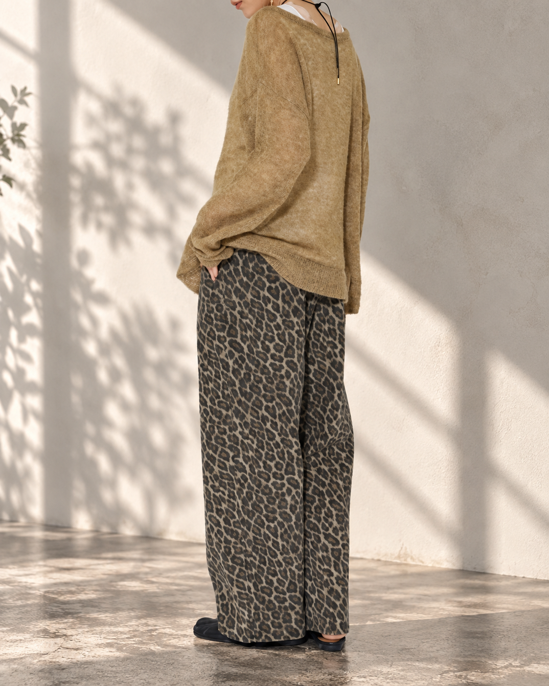 WASHED LEOPARD チノPT / CHIGNON